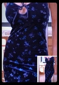 Navy Long dress*HOLIDAY*HALLOWEEN**